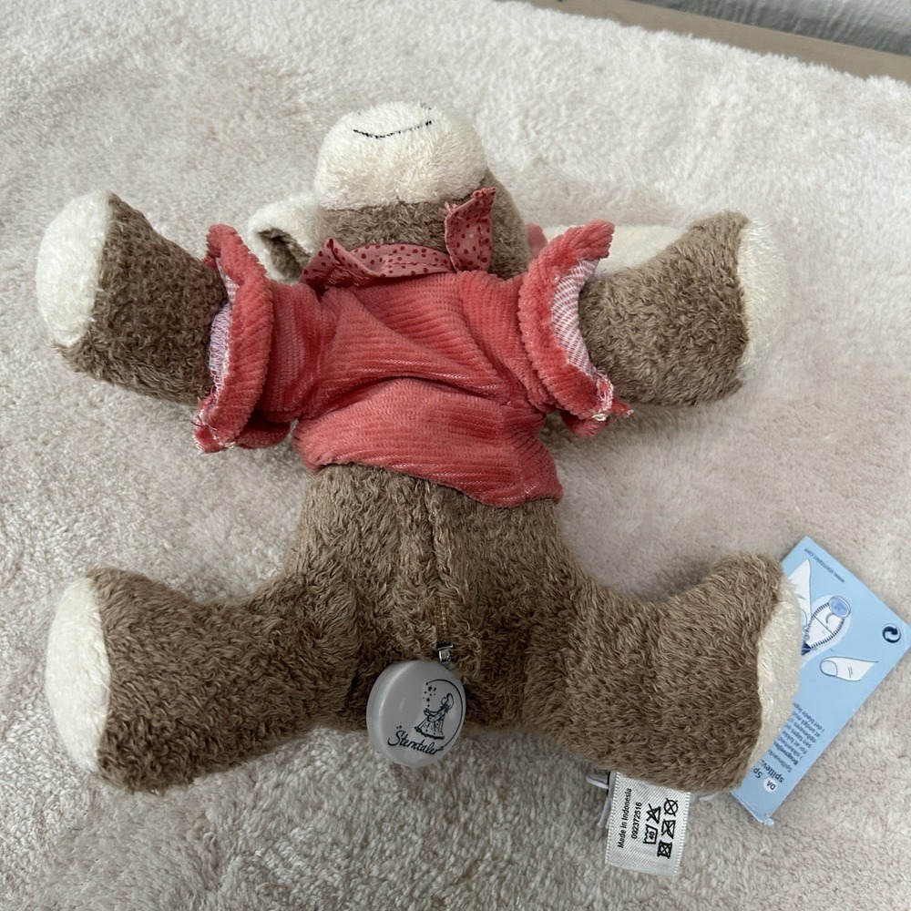 Sterntaler Germany Stuffed Animal Plush Musical NWT Emmily Donkey Wind Up‎ Rare - Picture 8 of 10